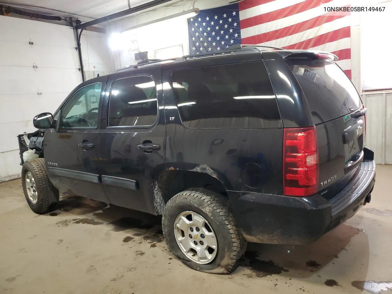 2011 Chevrolet Tahoe K1500 Lt VIN: 1GNSKBE05BR149467 Lot: 76653044