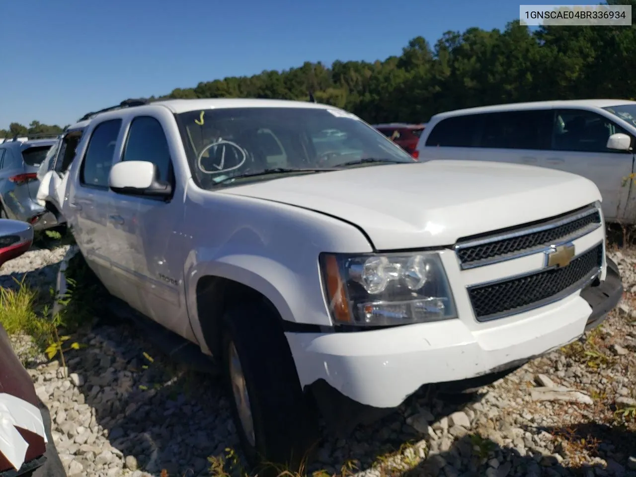 2011 Chevrolet Tahoe C1500 Ls VIN: 1GNSCAE04BR336934 Lot: 76671904