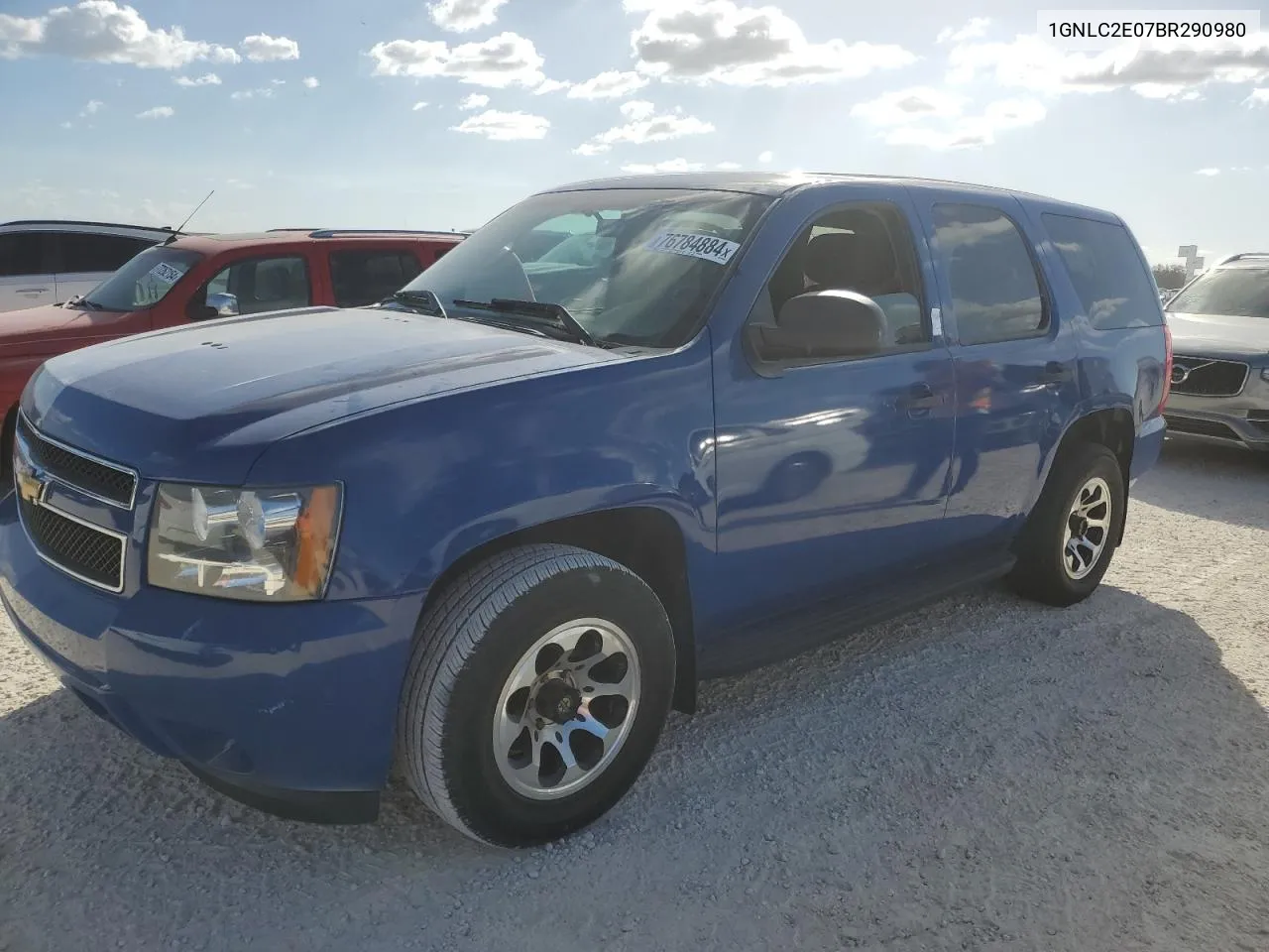 2011 Chevrolet Tahoe Police VIN: 1GNLC2E07BR290980 Lot: 76784884