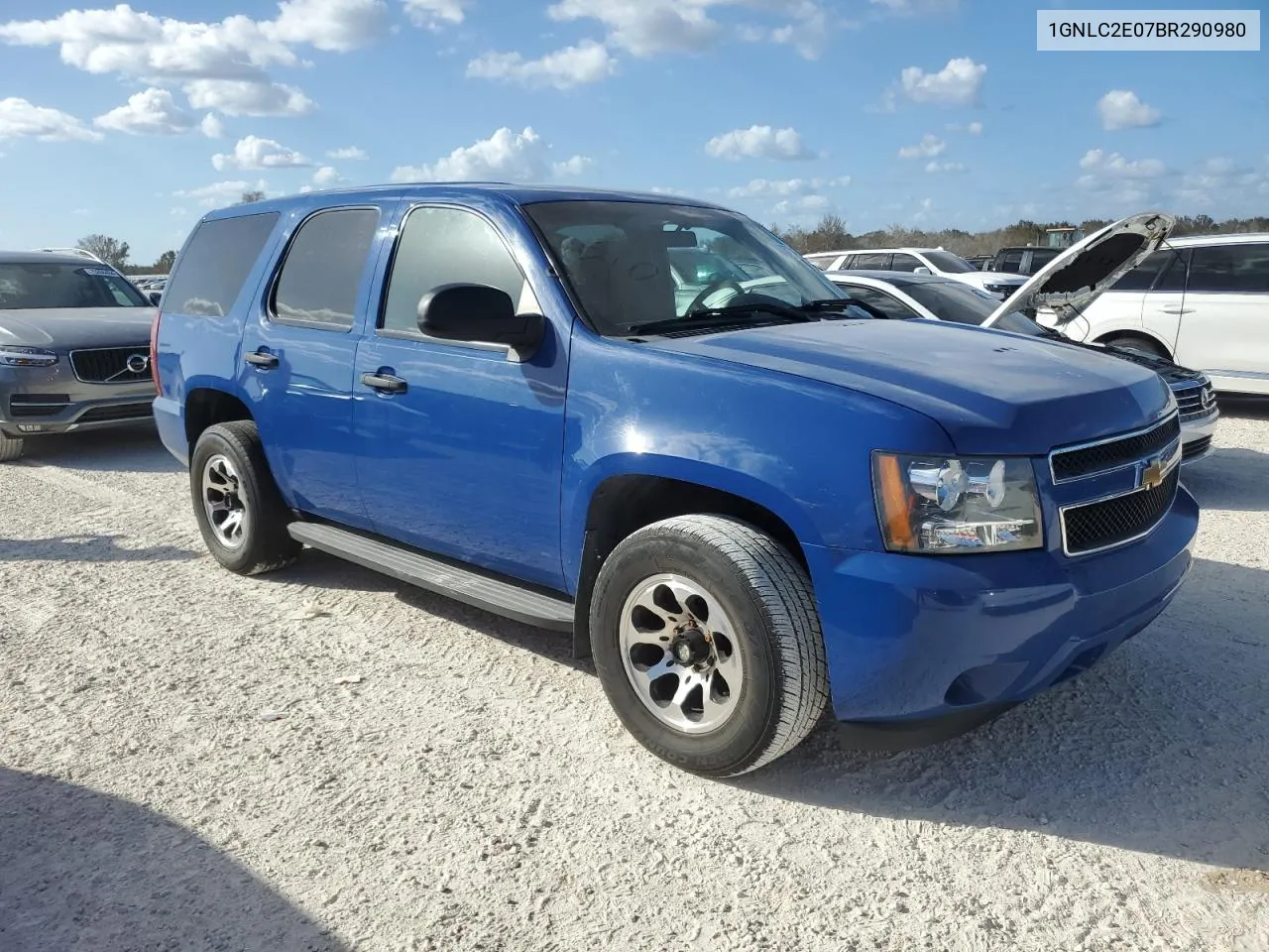 2011 Chevrolet Tahoe Police VIN: 1GNLC2E07BR290980 Lot: 76784884