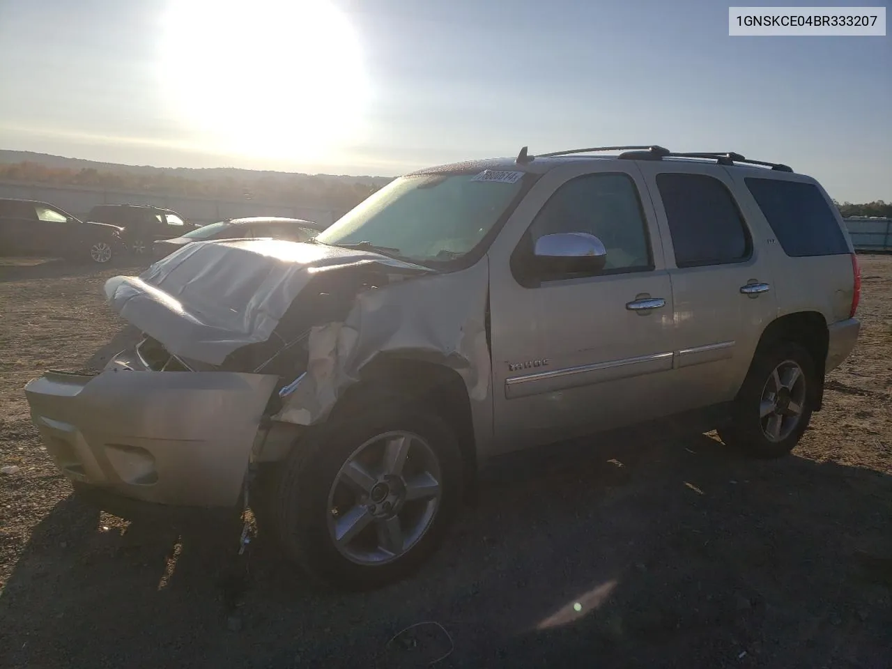 2011 Chevrolet Tahoe K1500 Ltz VIN: 1GNSKCE04BR333207 Lot: 76800614