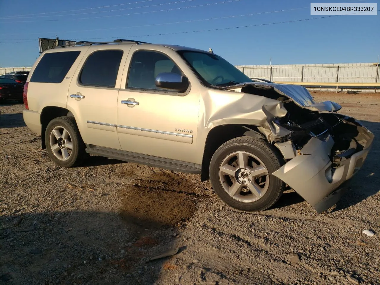 2011 Chevrolet Tahoe K1500 Ltz VIN: 1GNSKCE04BR333207 Lot: 76800614