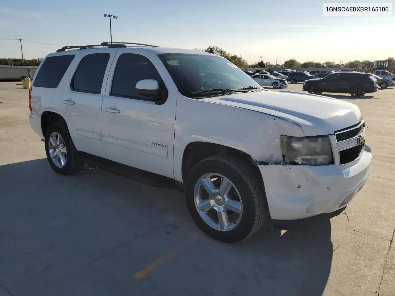 2011 Chevrolet Tahoe C1500 Ls VIN: 1GNSCAE0XBR165106 Lot: 76880494