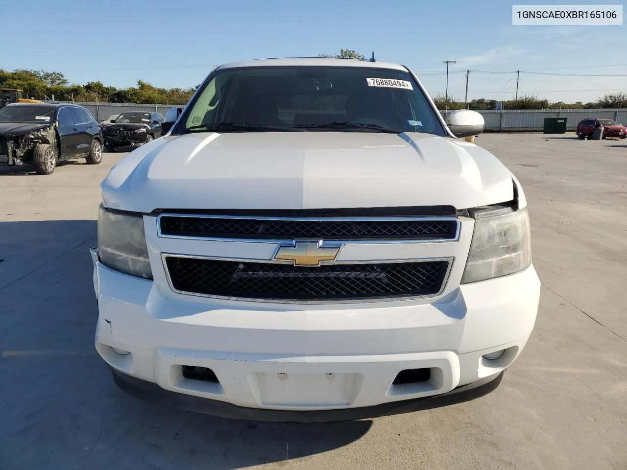 2011 Chevrolet Tahoe C1500 Ls VIN: 1GNSCAE0XBR165106 Lot: 76880494