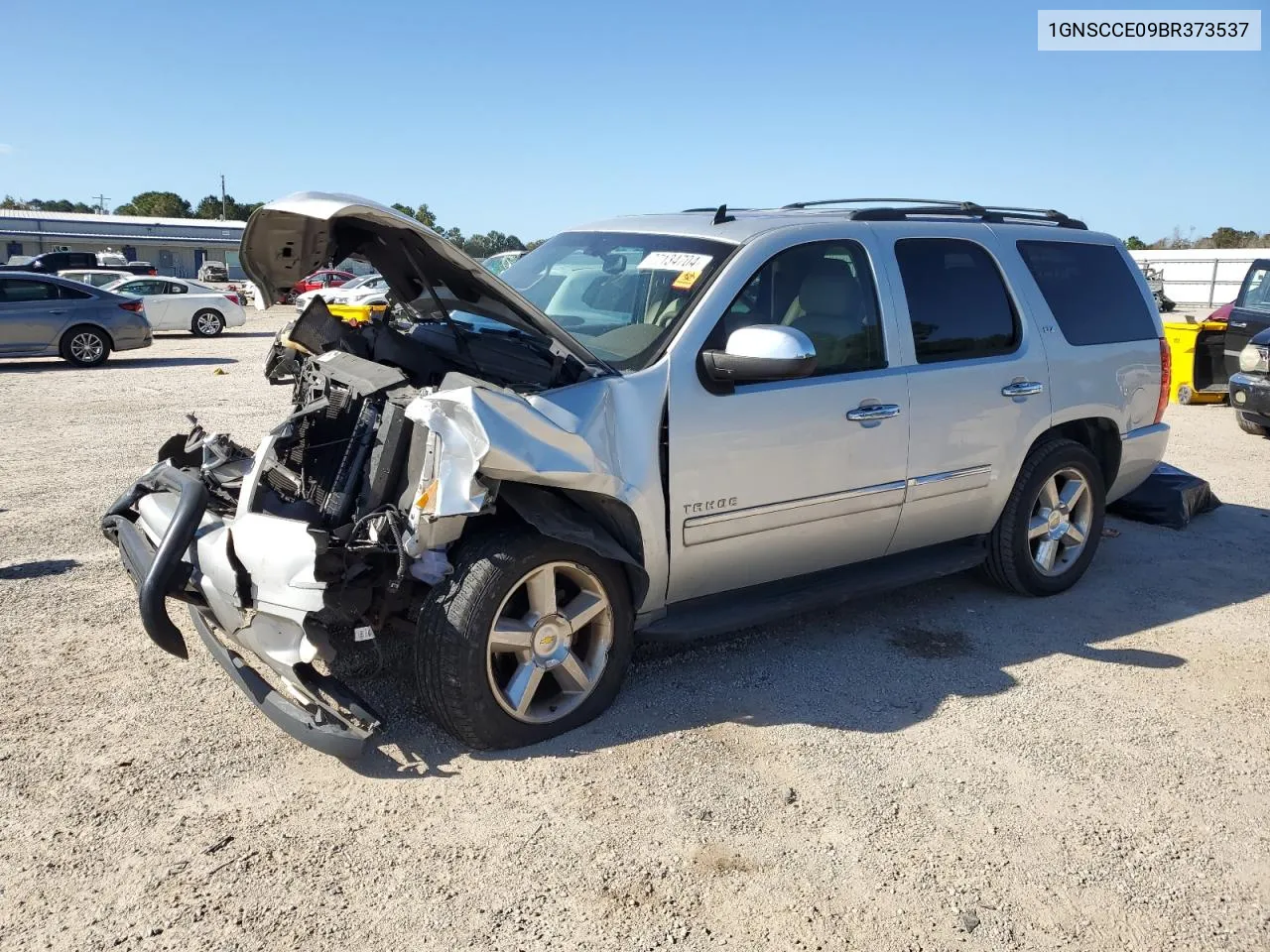 2011 Chevrolet Tahoe C1500 Ltz VIN: 1GNSCCE09BR373537 Lot: 77134704