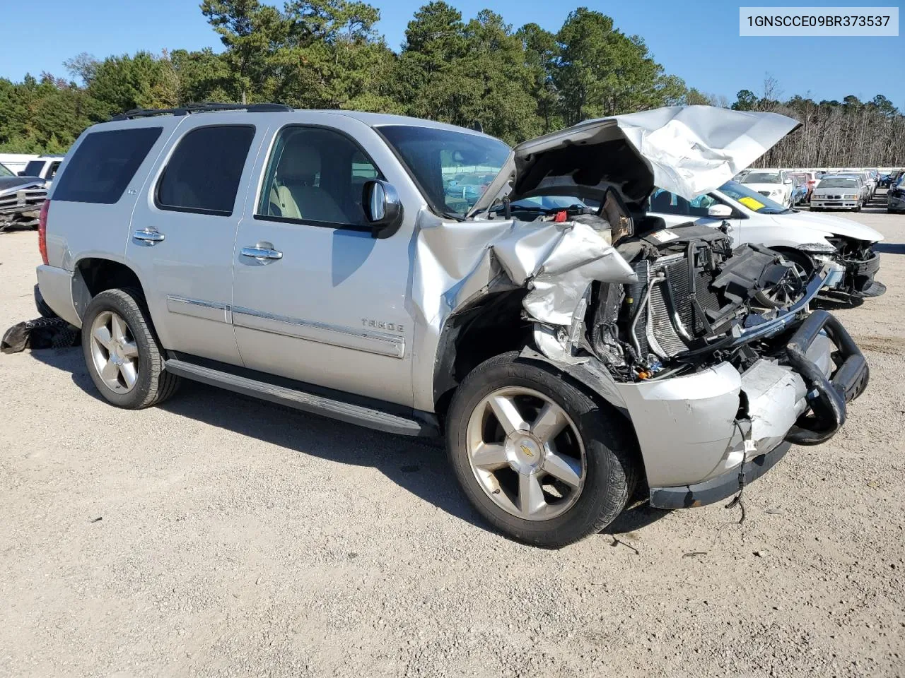 1GNSCCE09BR373537 2011 Chevrolet Tahoe C1500 Ltz