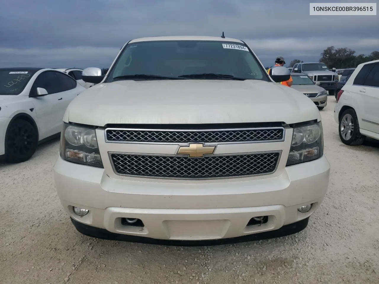 2011 Chevrolet Tahoe K1500 Ltz VIN: 1GNSKCE00BR396515 Lot: 77231894