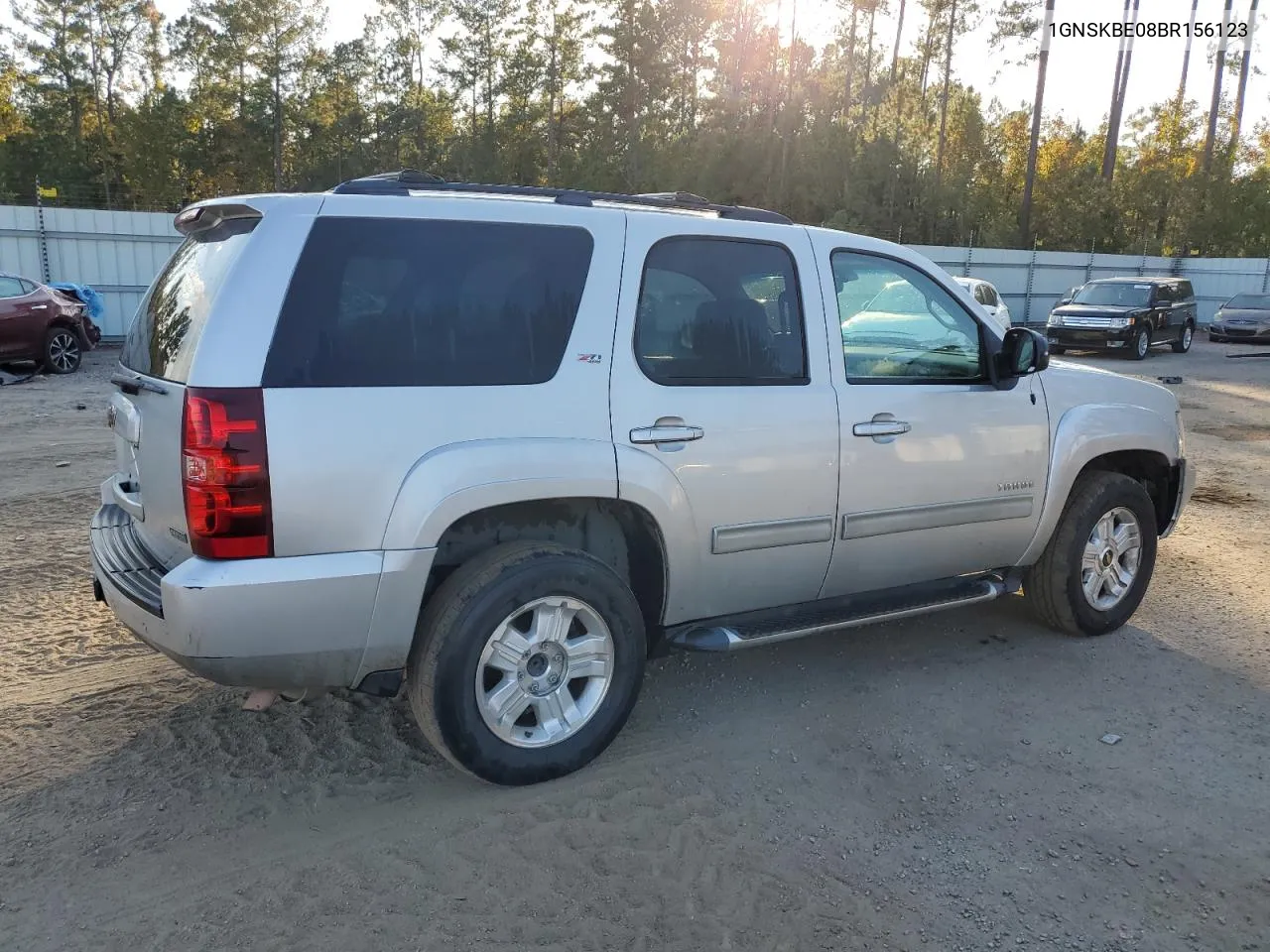 2011 Chevrolet Tahoe K1500 Lt VIN: 1GNSKBE08BR156123 Lot: 77583054