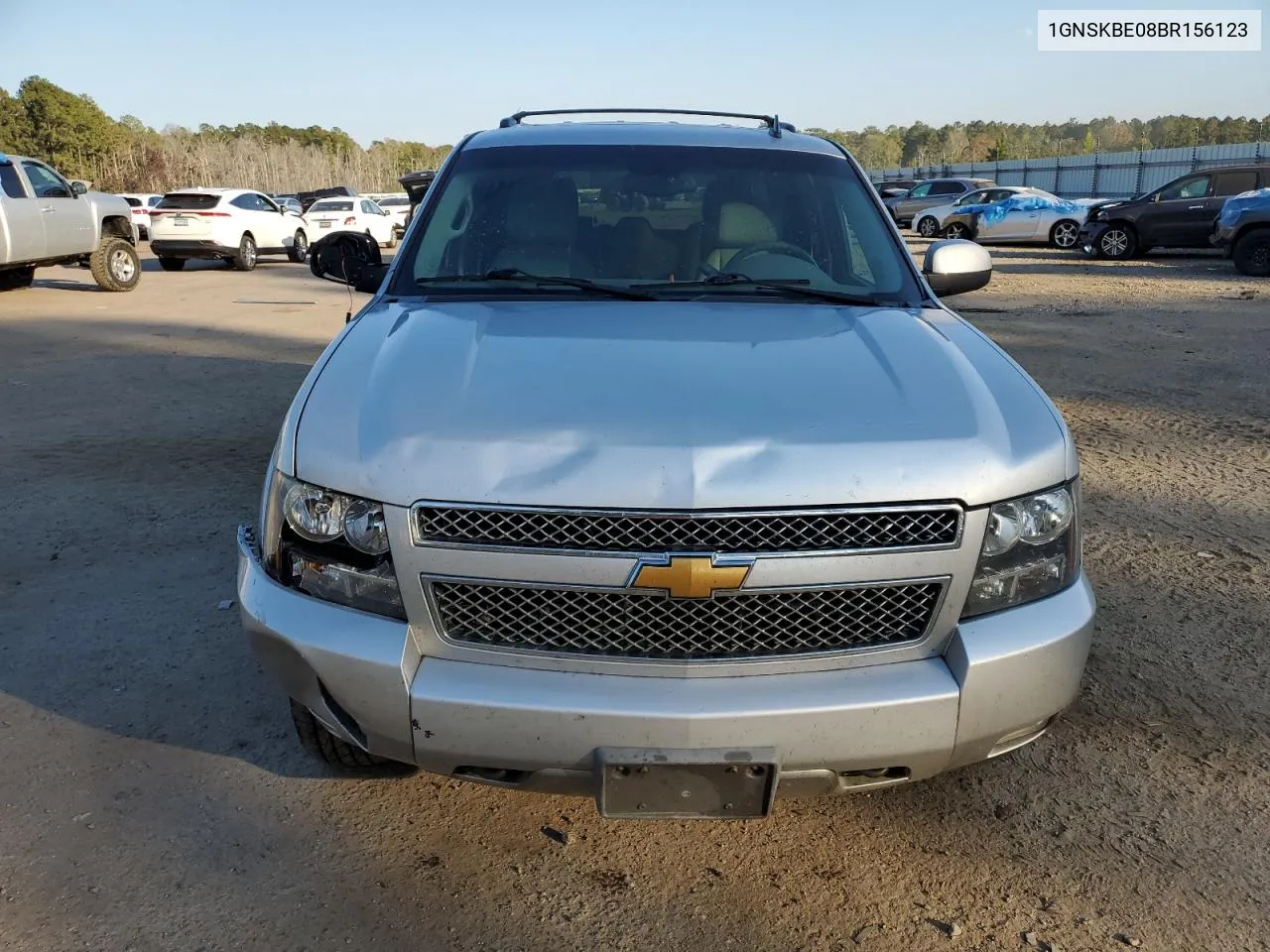 2011 Chevrolet Tahoe K1500 Lt VIN: 1GNSKBE08BR156123 Lot: 77583054