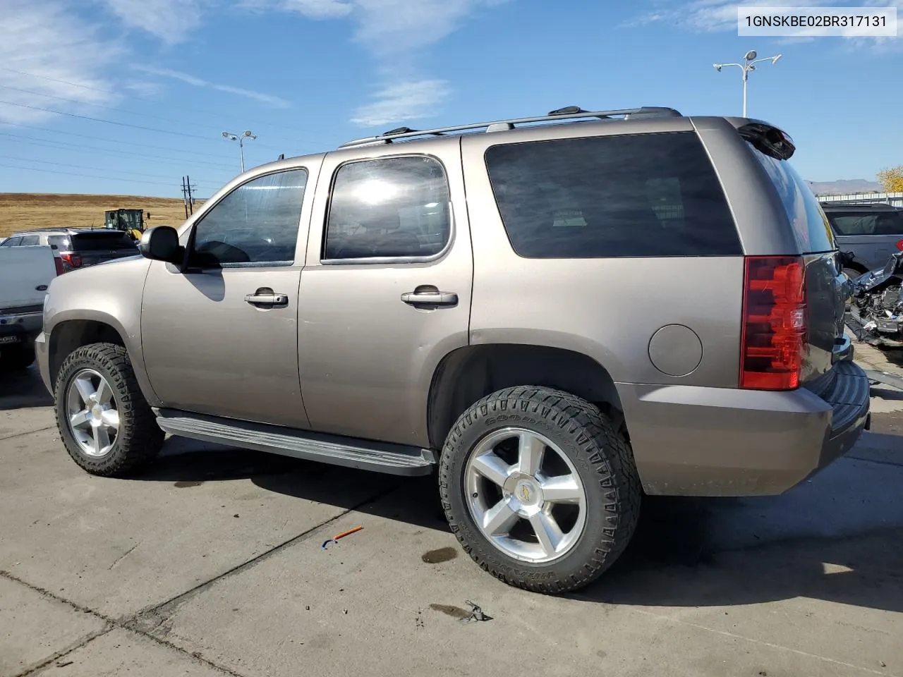 2011 Chevrolet Tahoe K1500 Lt VIN: 1GNSKBE02BR317131 Lot: 77599934