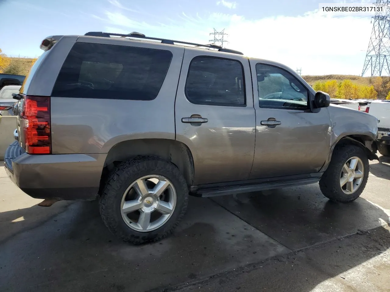 2011 Chevrolet Tahoe K1500 Lt VIN: 1GNSKBE02BR317131 Lot: 77599934