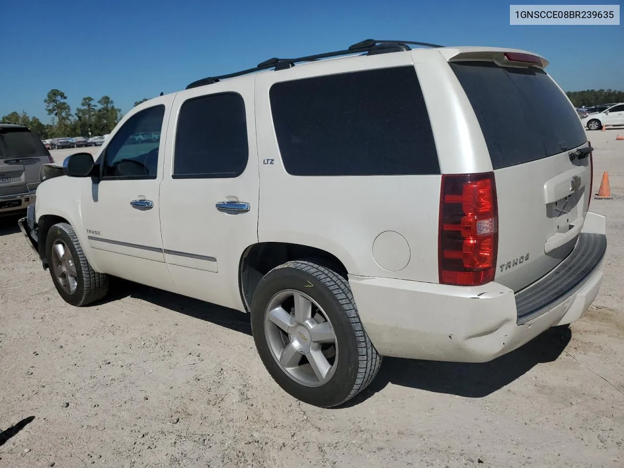 2011 Chevrolet Tahoe C1500 Ltz VIN: 1GNSCCE08BR239635 Lot: 77694224