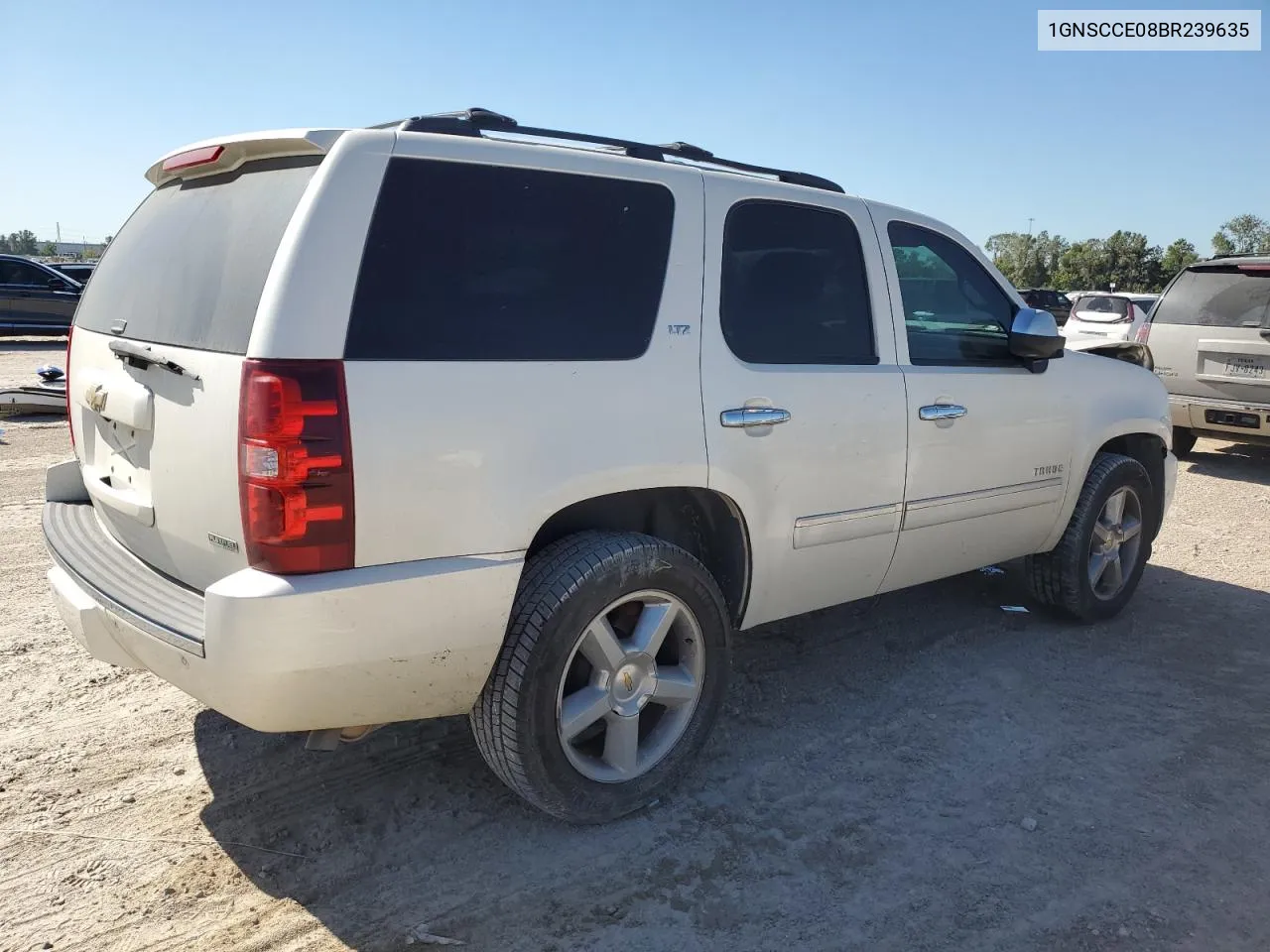 2011 Chevrolet Tahoe C1500 Ltz VIN: 1GNSCCE08BR239635 Lot: 77694224