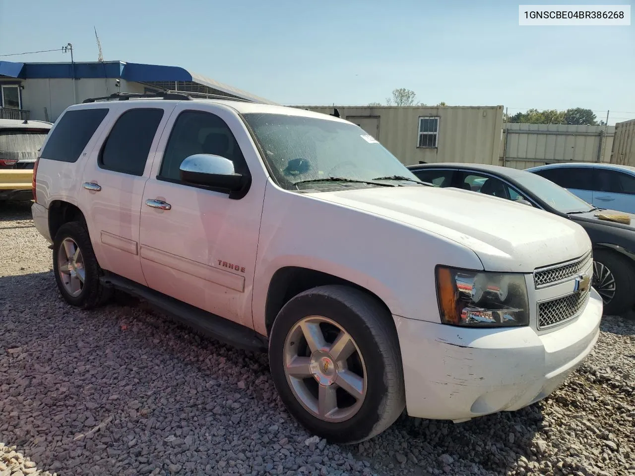 2011 Chevrolet Tahoe C1500 Lt VIN: 1GNSCBE04BR386268 Lot: 77832684