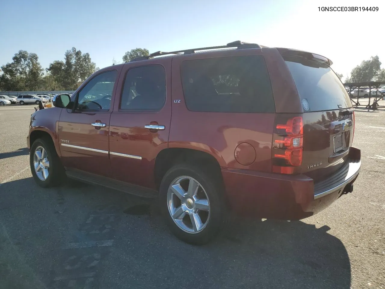 2011 Chevrolet Tahoe C1500 Ltz VIN: 1GNSCCE03BR194409 Lot: 78306794