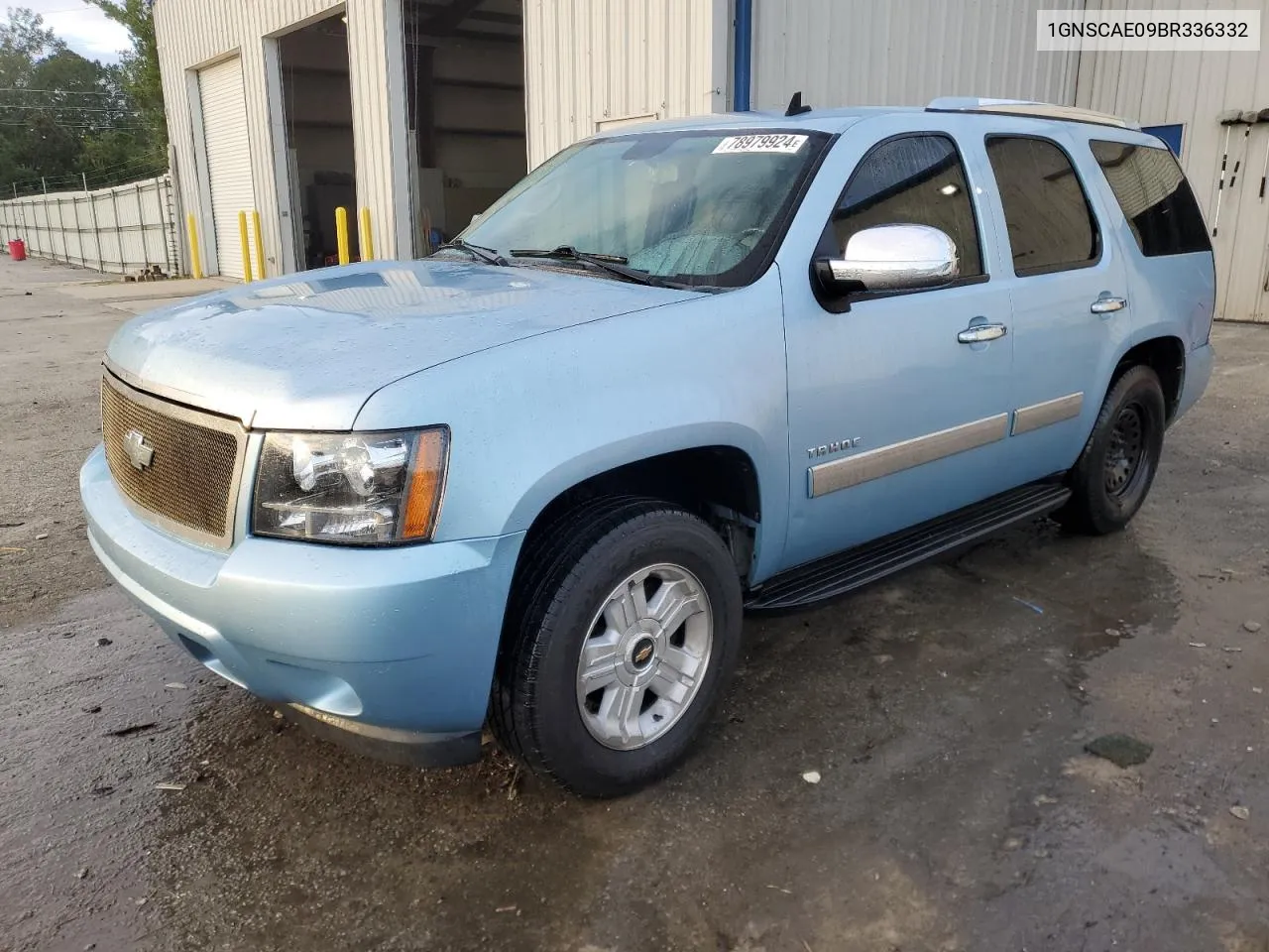 2011 Chevrolet Tahoe C1500 Ls VIN: 1GNSCAE09BR336332 Lot: 78979924