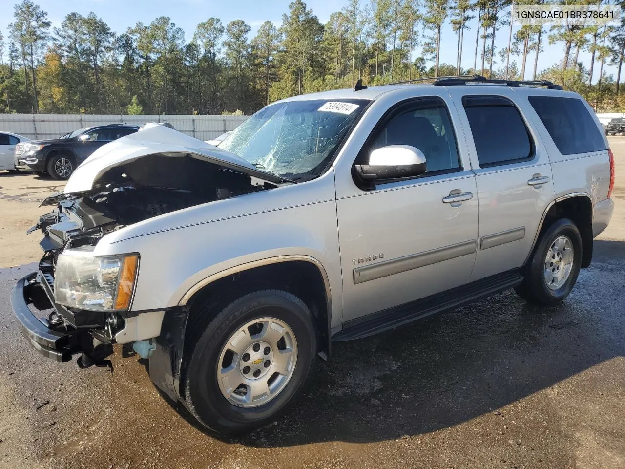 2011 Chevrolet Tahoe C1500 Ls VIN: 1GNSCAE01BR378641 Lot: 78984814