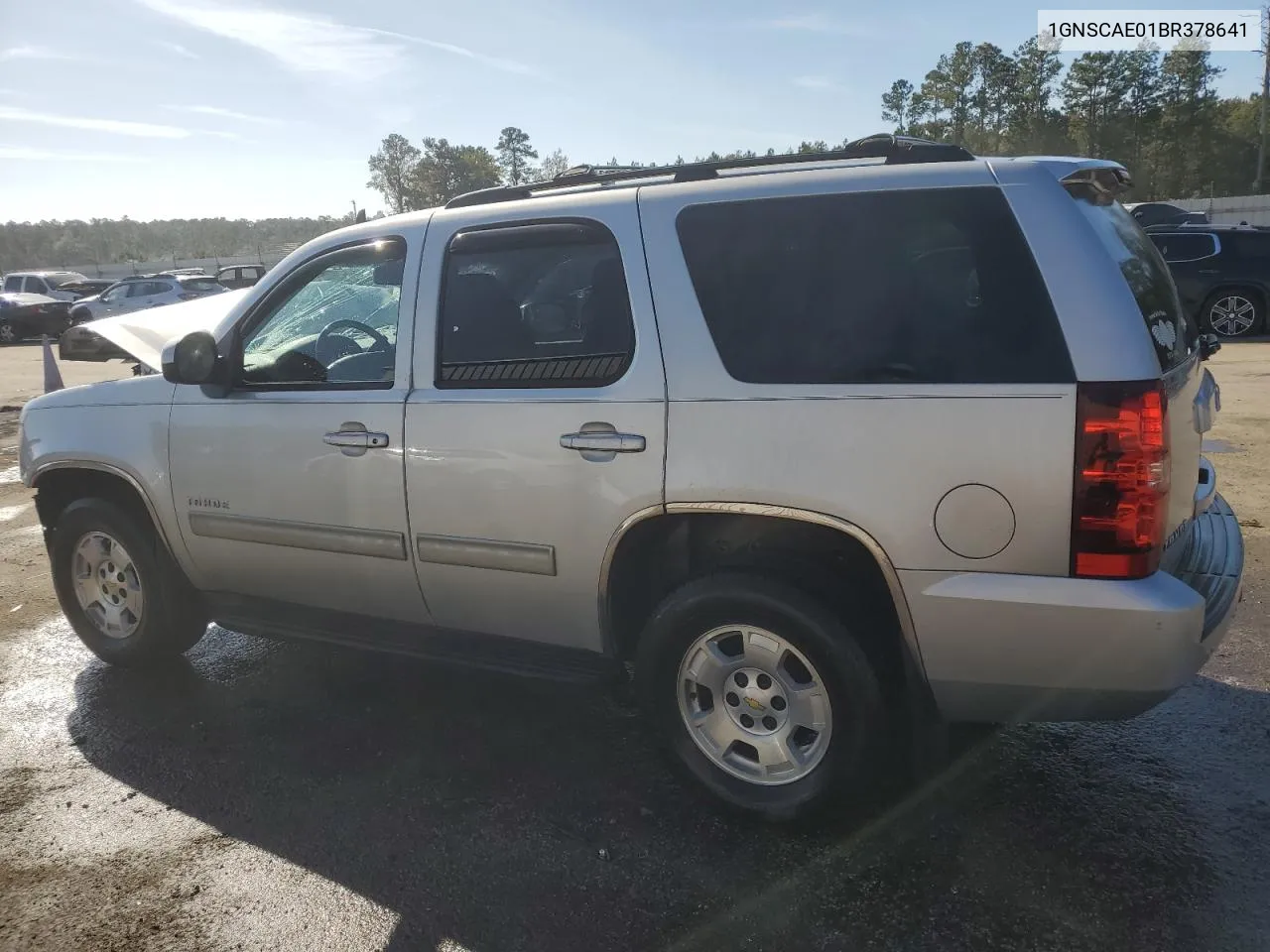 2011 Chevrolet Tahoe C1500 Ls VIN: 1GNSCAE01BR378641 Lot: 78984814