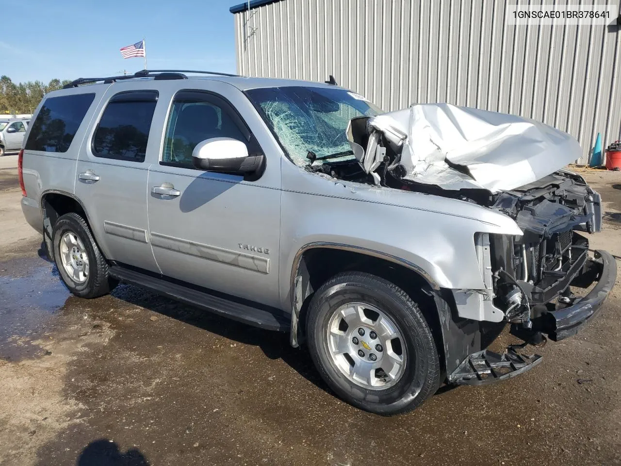 2011 Chevrolet Tahoe C1500 Ls VIN: 1GNSCAE01BR378641 Lot: 78984814