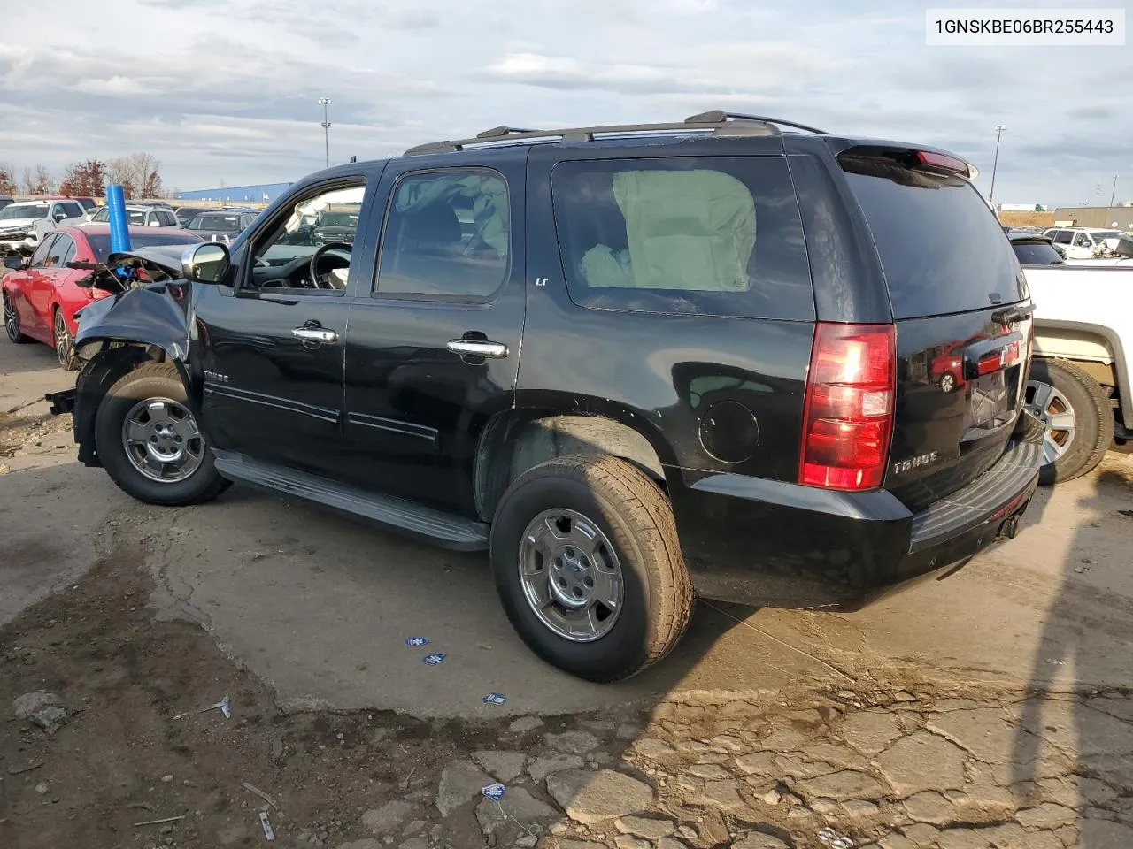 2011 Chevrolet Tahoe K1500 Lt VIN: 1GNSKBE06BR255443 Lot: 79302534