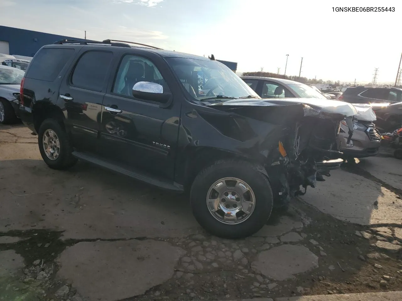 2011 Chevrolet Tahoe K1500 Lt VIN: 1GNSKBE06BR255443 Lot: 79302534