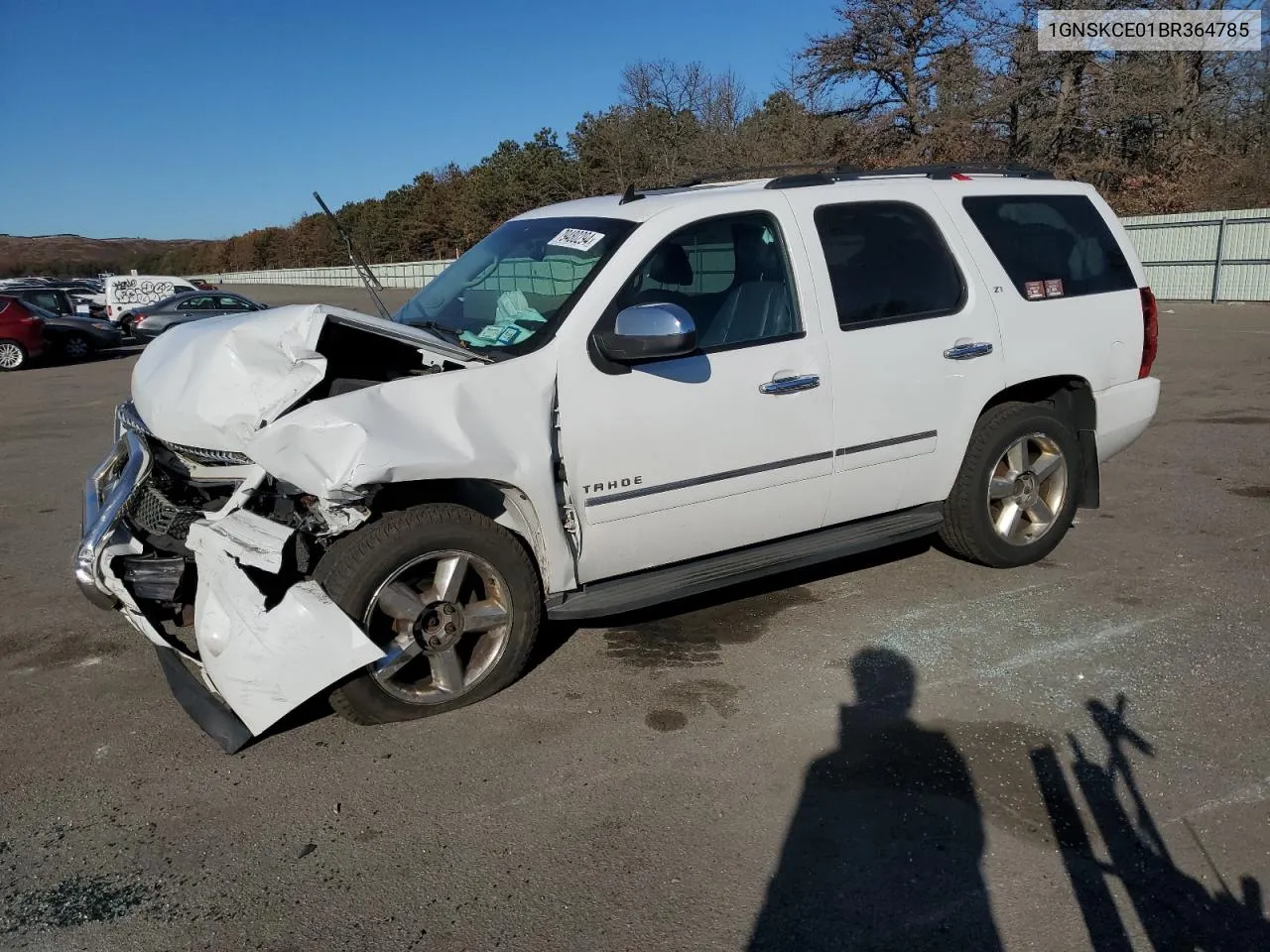 2011 Chevrolet Tahoe K1500 Ltz VIN: 1GNSKCE01BR364785 Lot: 79480294