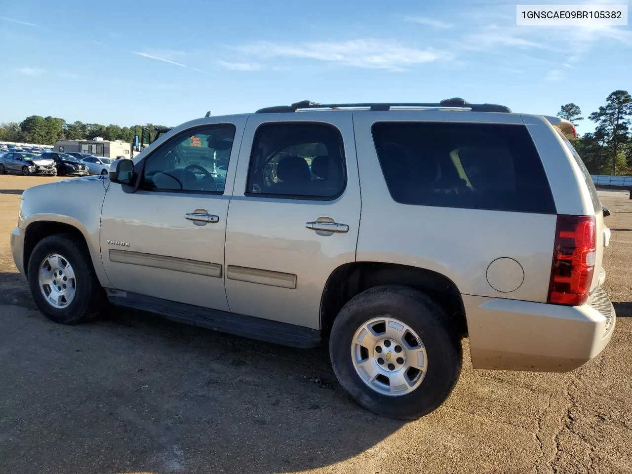 2011 Chevrolet Tahoe C1500 Ls VIN: 1GNSCAE09BR105382 Lot: 80546084