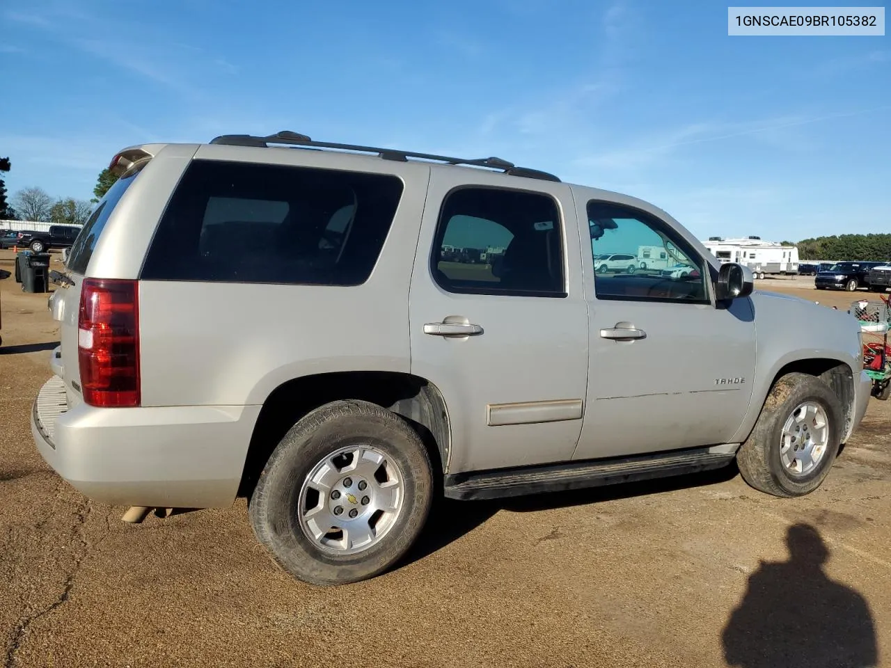 2011 Chevrolet Tahoe C1500 Ls VIN: 1GNSCAE09BR105382 Lot: 80546084