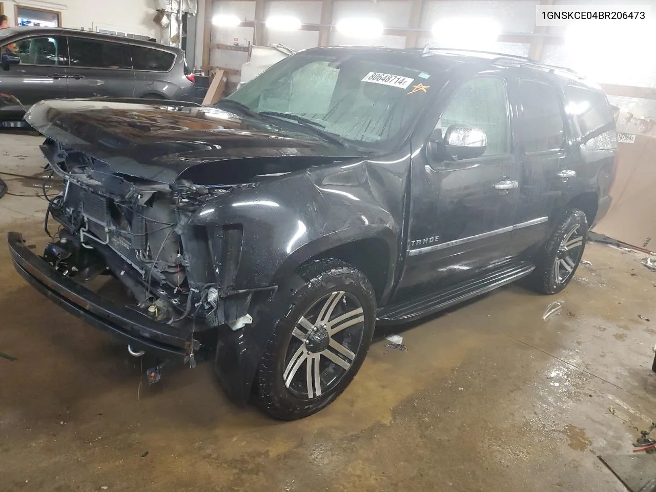 2011 Chevrolet Tahoe K1500 Ltz VIN: 1GNSKCE04BR206473 Lot: 80648714