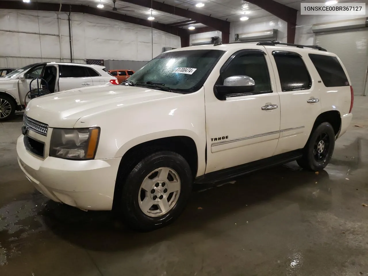 2011 Chevrolet Tahoe K1500 Ltz VIN: 1GNSKCE00BR367127 Lot: 81700474