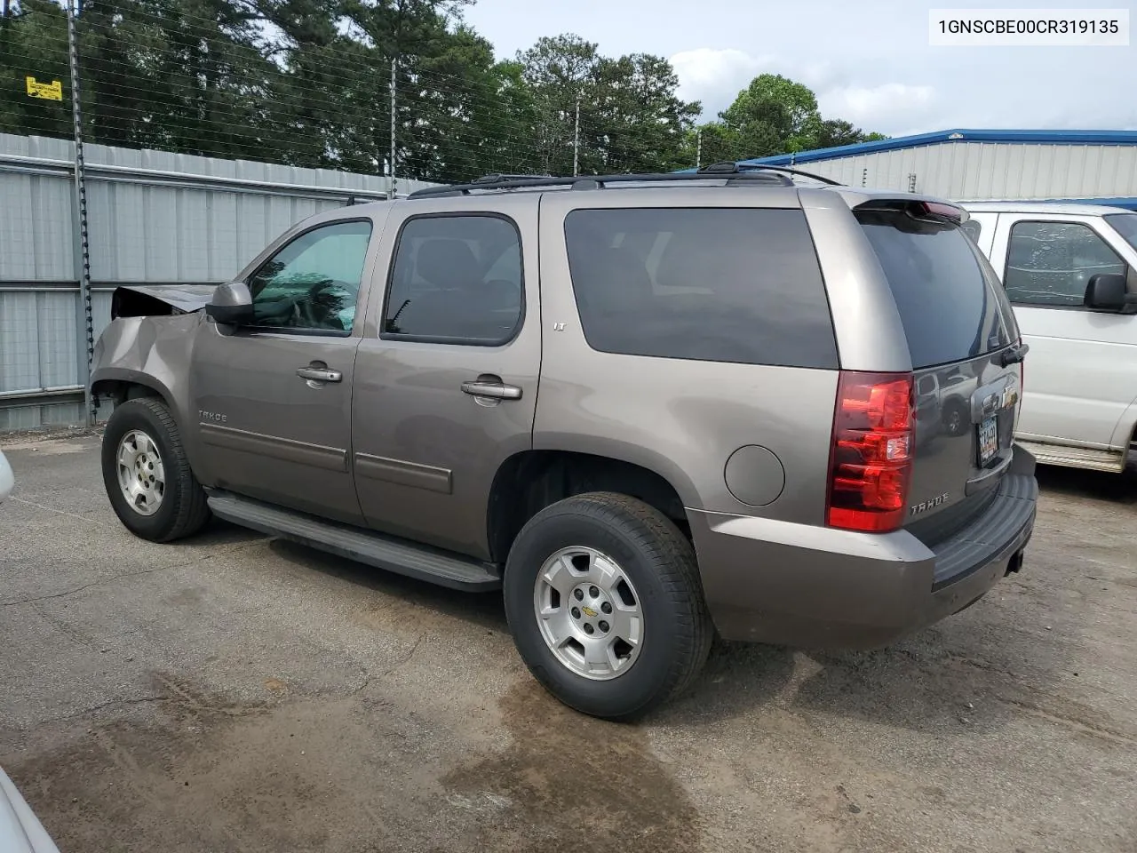 2012 Chevrolet Tahoe C1500 Lt VIN: 1GNSCBE00CR319135 Lot: 53798864