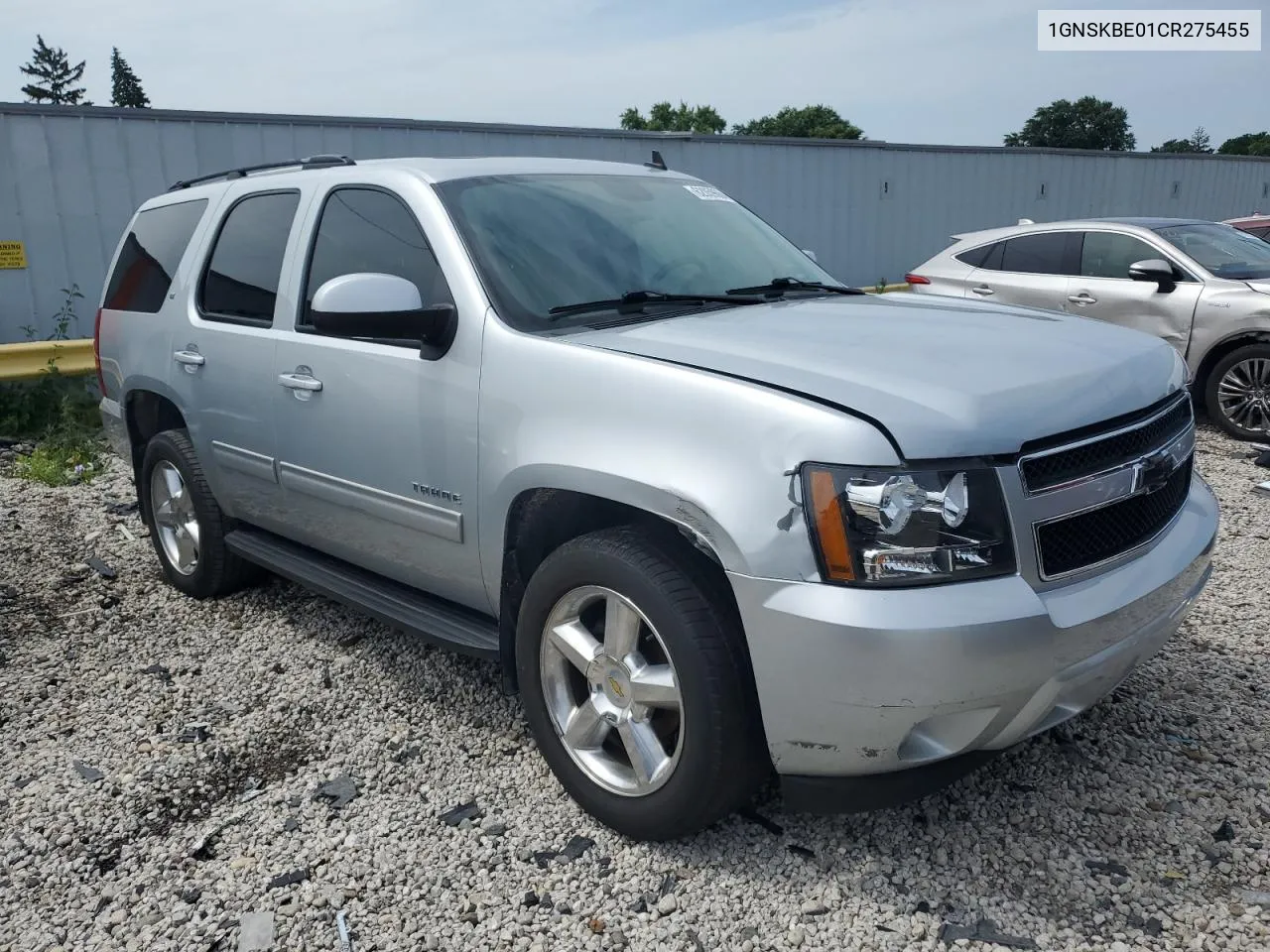 2012 Chevrolet Tahoe K1500 Lt VIN: 1GNSKBE01CR275455 Lot: 62059664