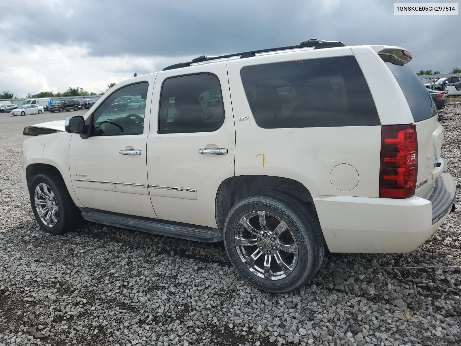 2012 Chevrolet Tahoe K1500 Ltz VIN: 1GNSKCE05CR297514 Lot: 62707424