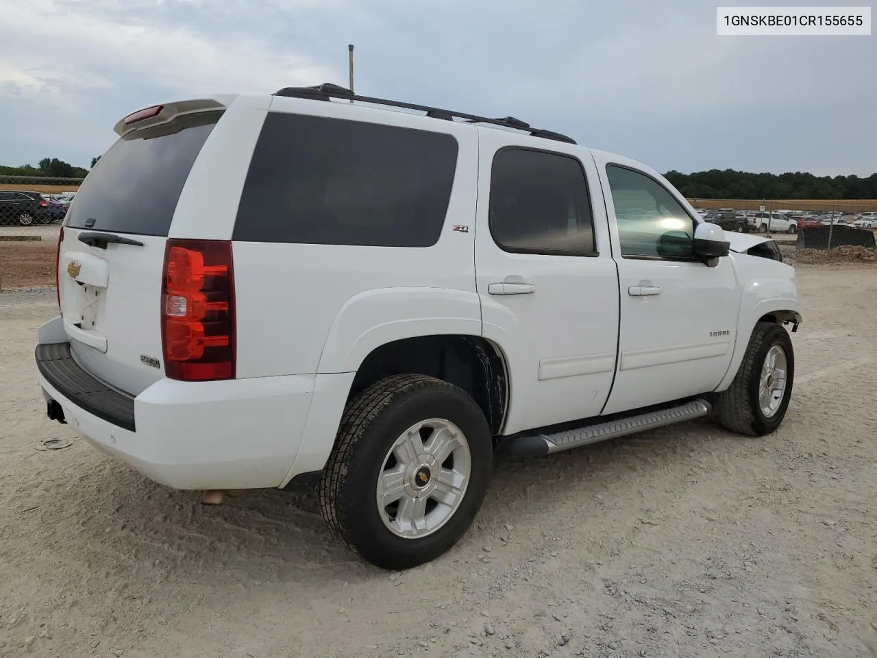 1GNSKBE01CR155655 2012 Chevrolet Tahoe K1500 Lt