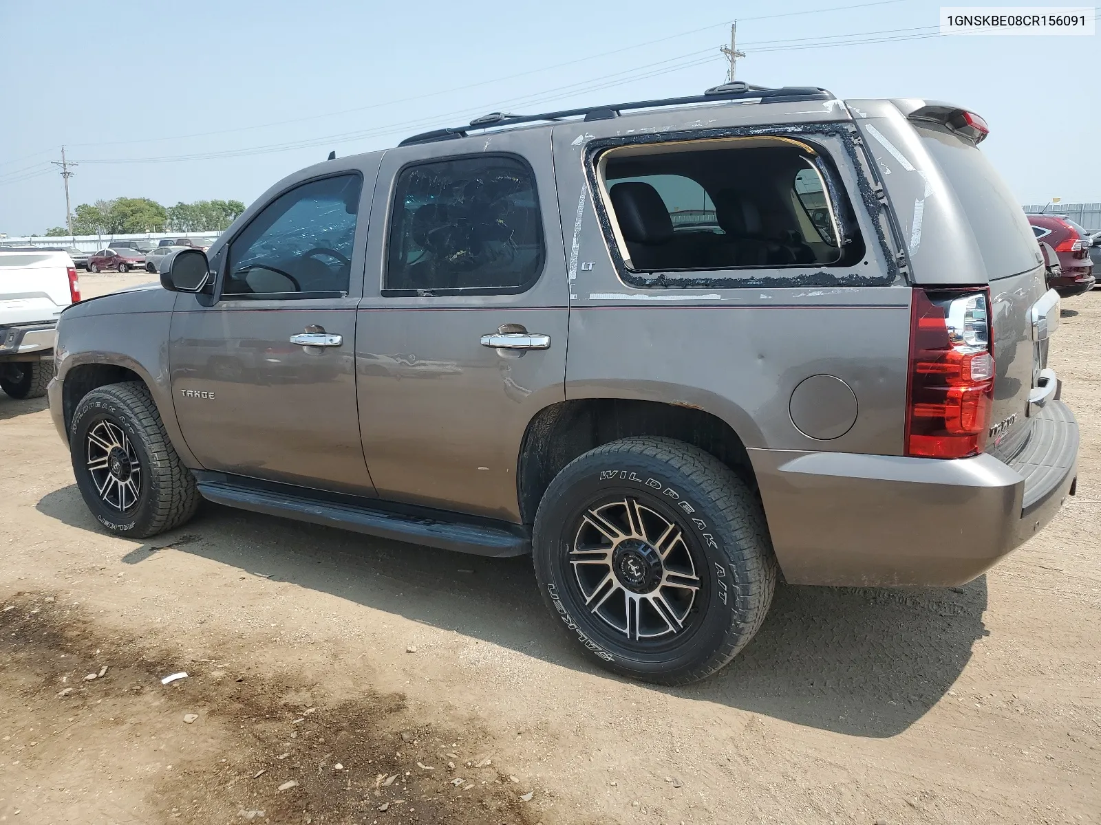 2012 Chevrolet Tahoe K1500 Lt VIN: 1GNSKBE08CR156091 Lot: 63854164