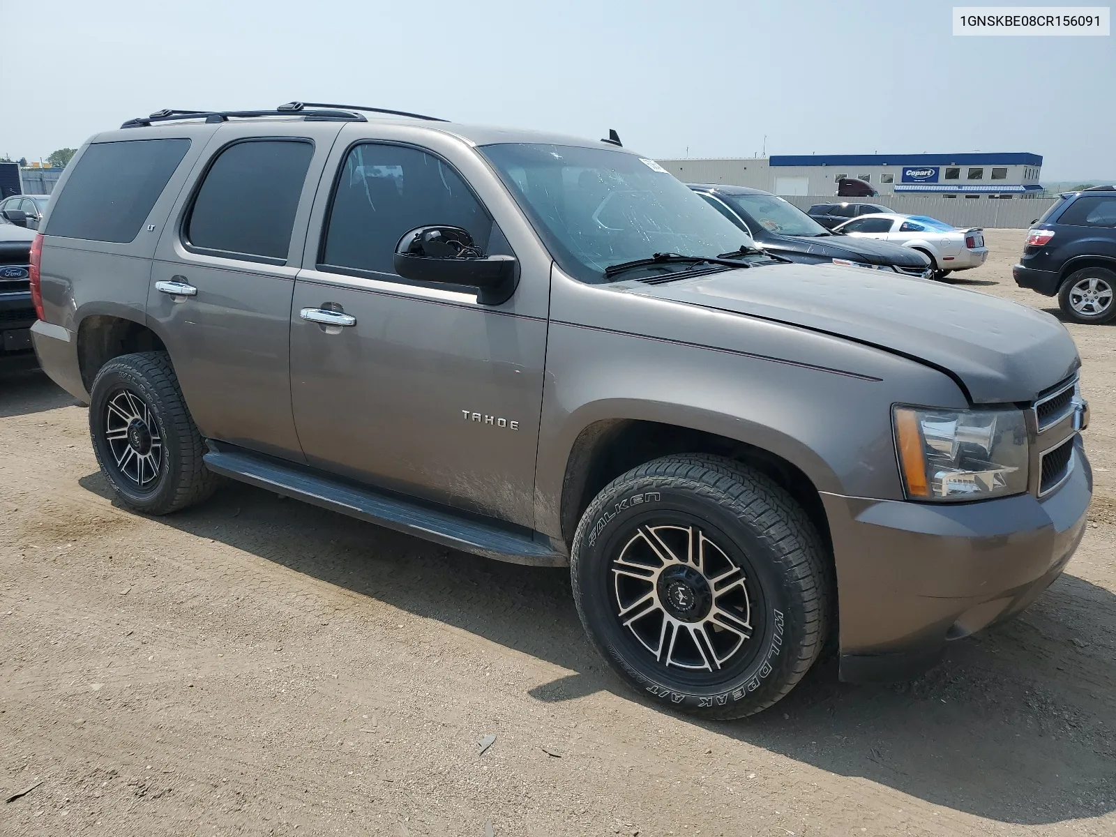 2012 Chevrolet Tahoe K1500 Lt VIN: 1GNSKBE08CR156091 Lot: 63854164