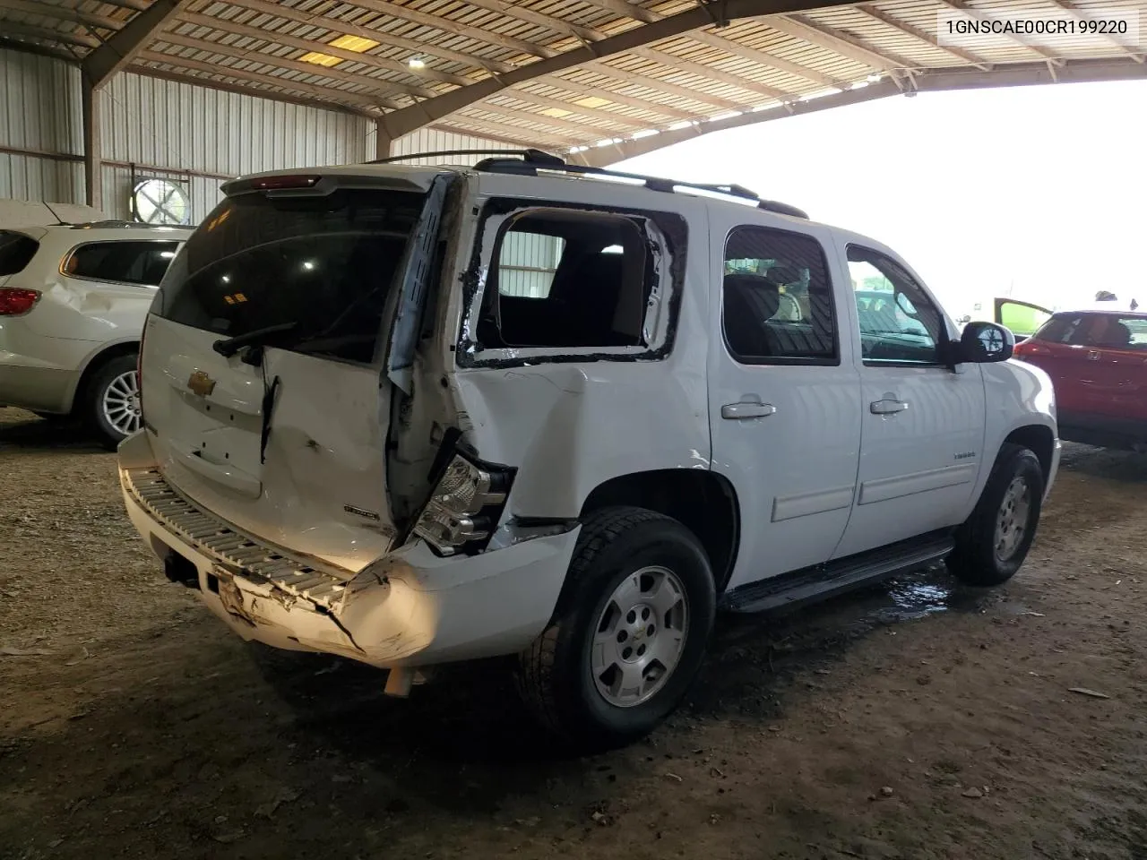 2012 Chevrolet Tahoe C1500 Ls VIN: 1GNSCAE00CR199220 Lot: 65128864