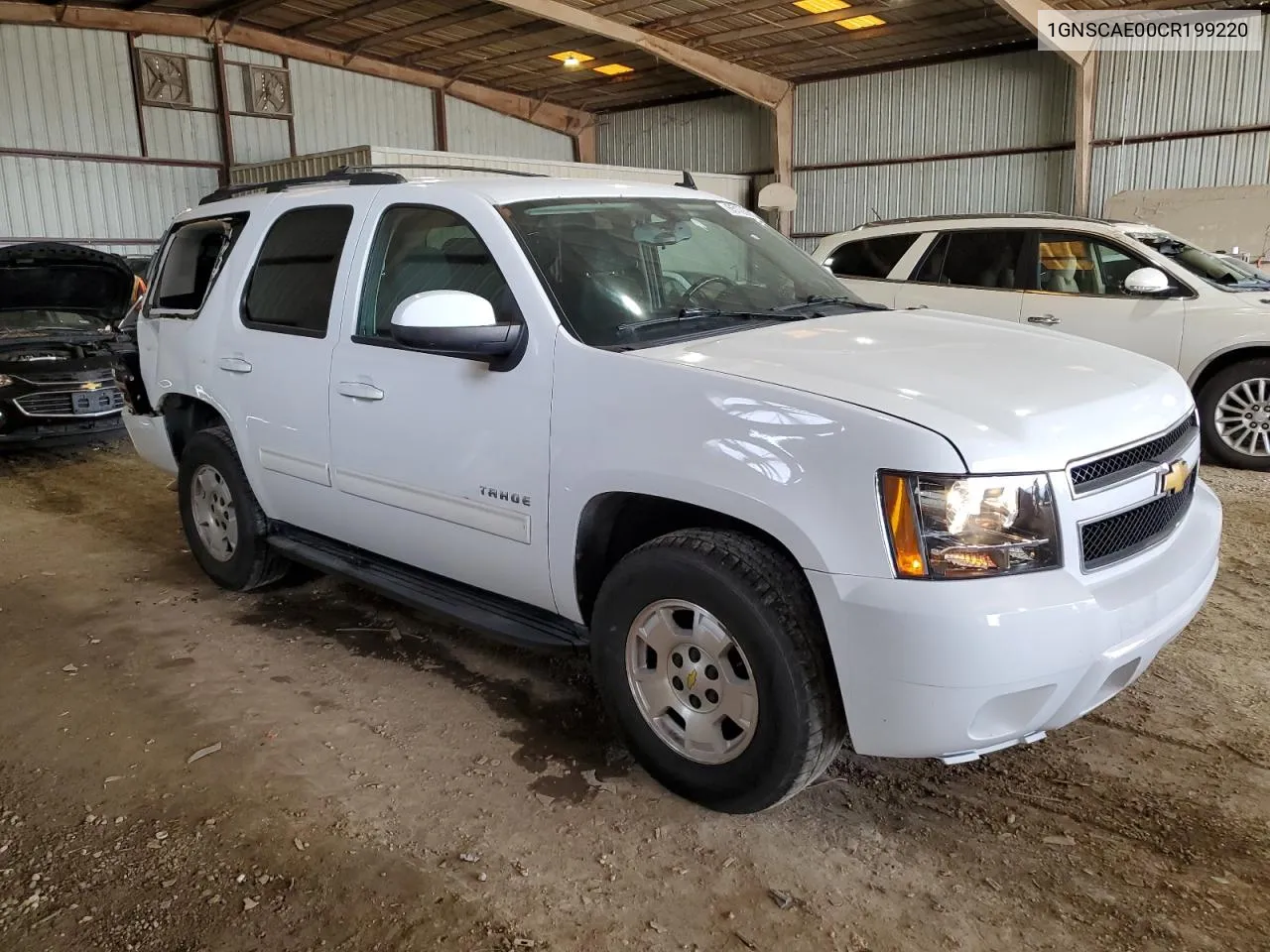 2012 Chevrolet Tahoe C1500 Ls VIN: 1GNSCAE00CR199220 Lot: 65128864