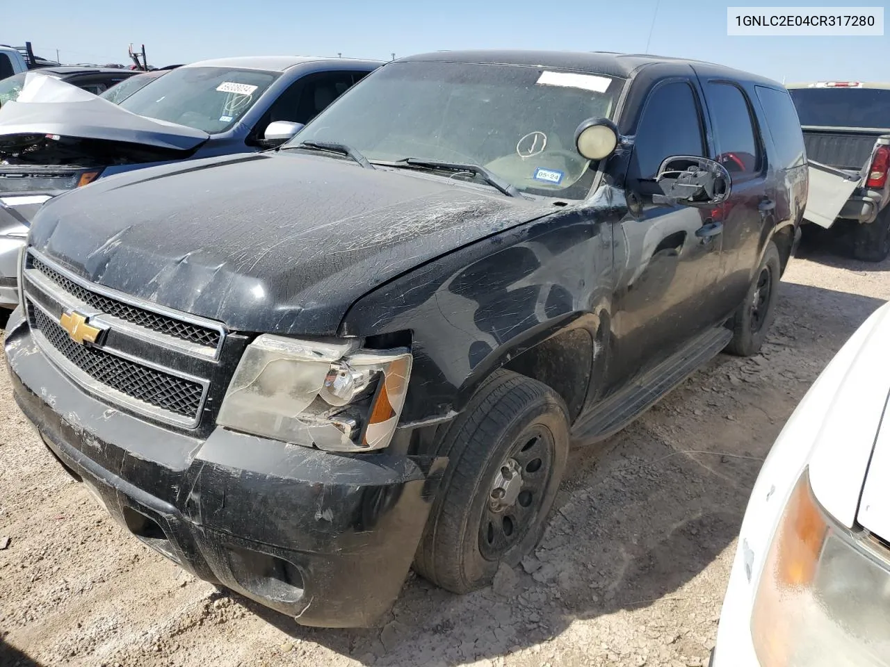 2012 Chevrolet Tahoe Police VIN: 1GNLC2E04CR317280 Lot: 65153164