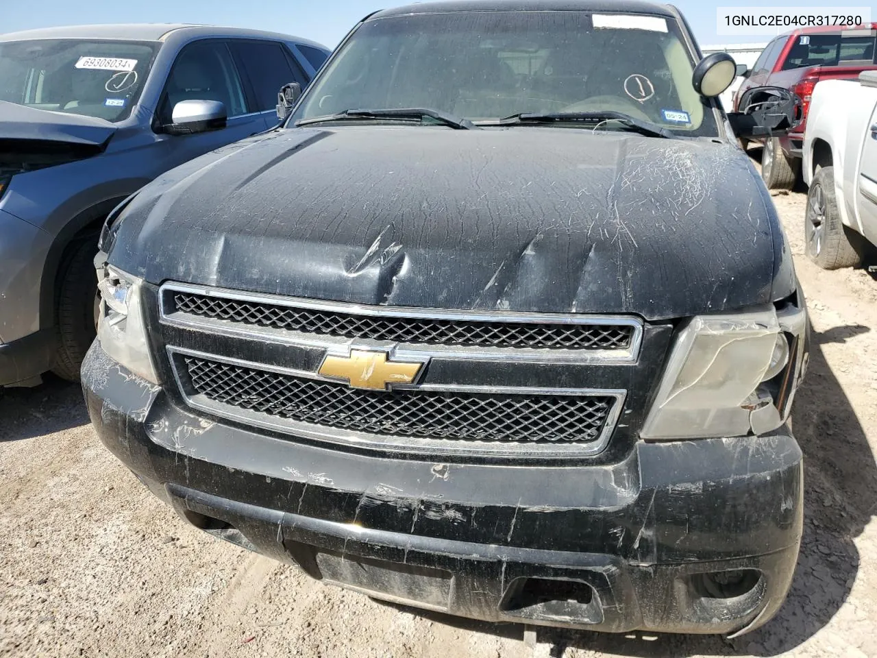 2012 Chevrolet Tahoe Police VIN: 1GNLC2E04CR317280 Lot: 65153164