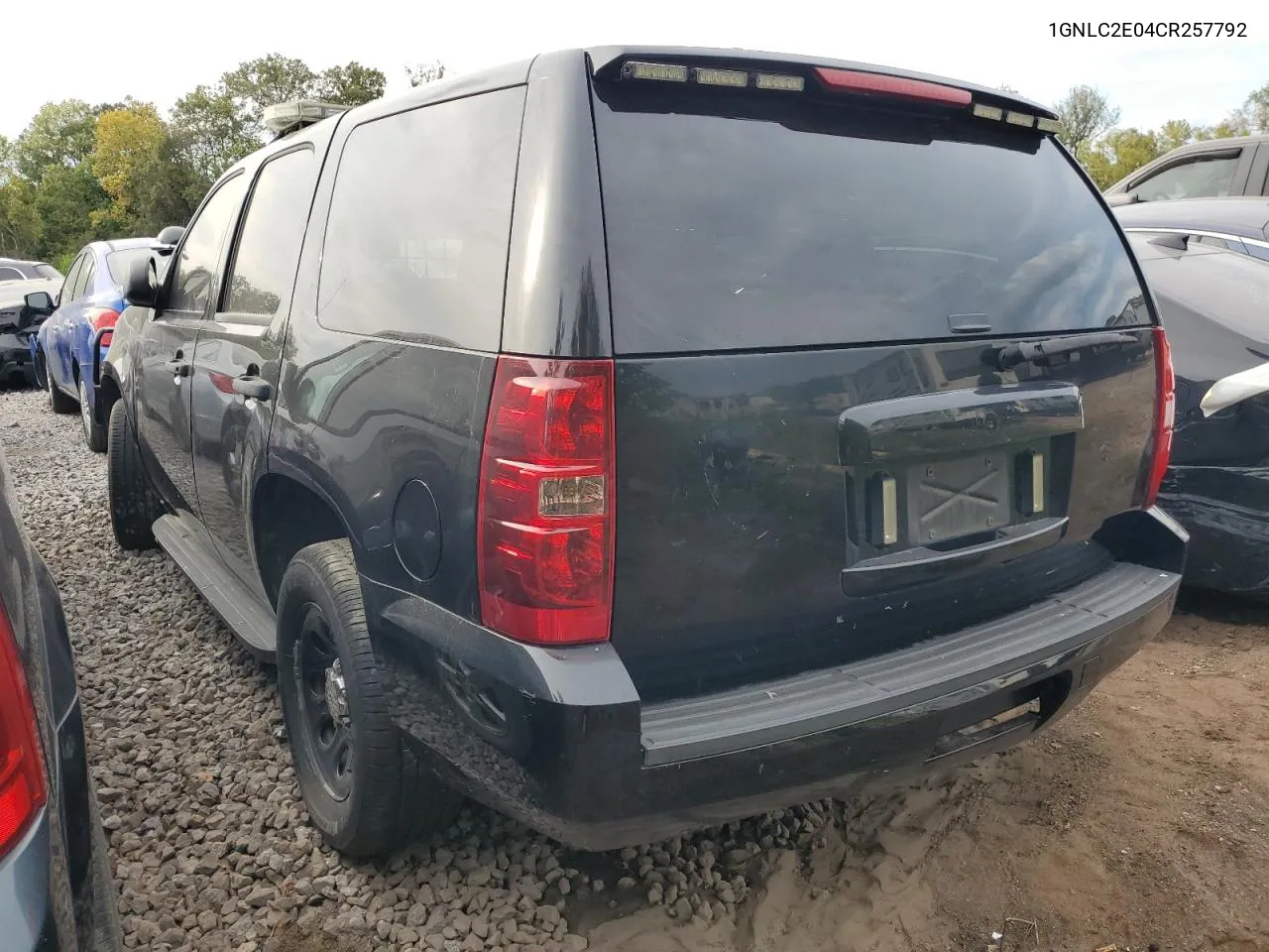 2012 Chevrolet Tahoe Police VIN: 1GNLC2E04CR257792 Lot: 67138884