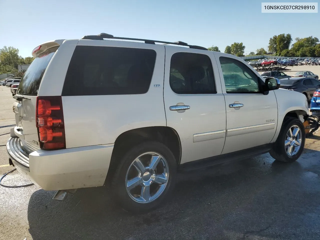 2012 Chevrolet Tahoe K1500 Ltz VIN: 1GNSKCE07CR298910 Lot: 67512954