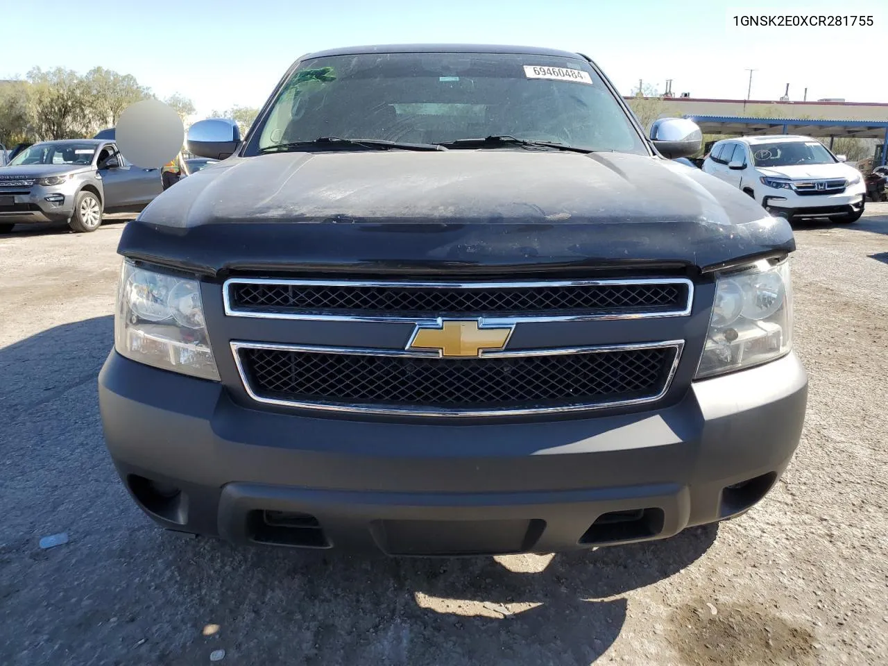 2012 Chevrolet Tahoe Special VIN: 1GNSK2E0XCR281755 Lot: 69460484