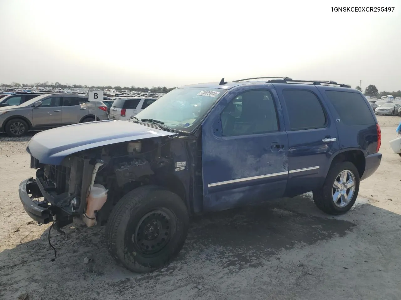 2012 Chevrolet Tahoe K1500 Ltz VIN: 1GNSKCE0XCR295497 Lot: 70508984