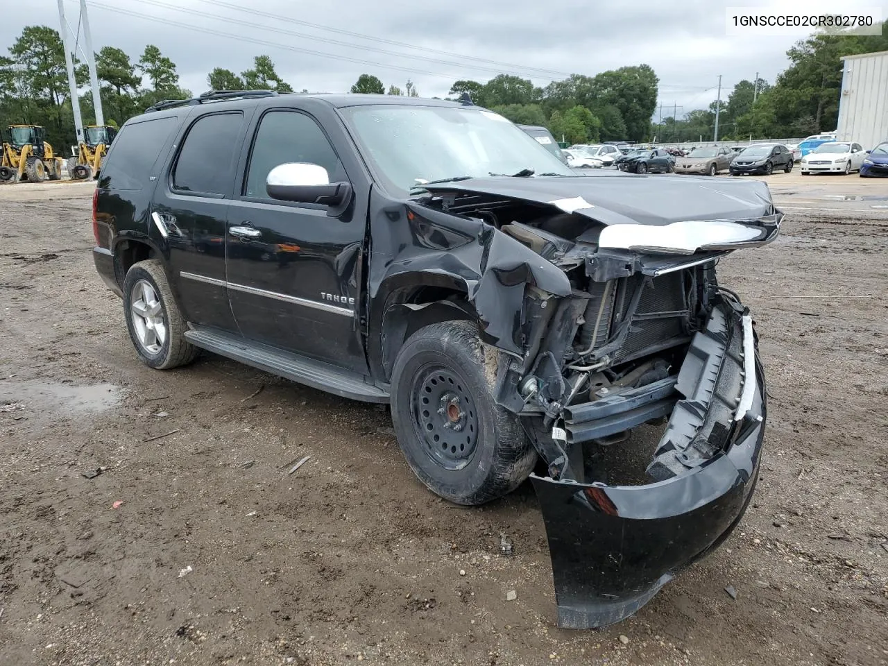 2012 Chevrolet Tahoe C1500 Ltz VIN: 1GNSCCE02CR302780 Lot: 71184274