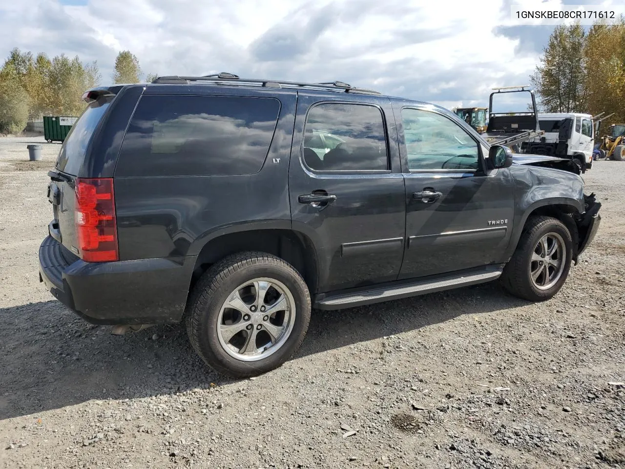 2012 Chevrolet Tahoe K1500 Lt VIN: 1GNSKBE08CR171612 Lot: 71747834