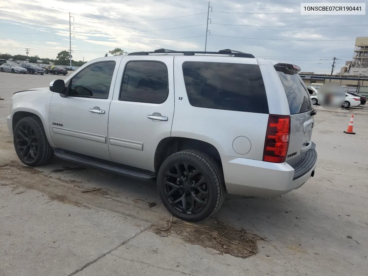 2012 Chevrolet Tahoe C1500 Lt VIN: 1GNSCBE07CR190441 Lot: 71881724