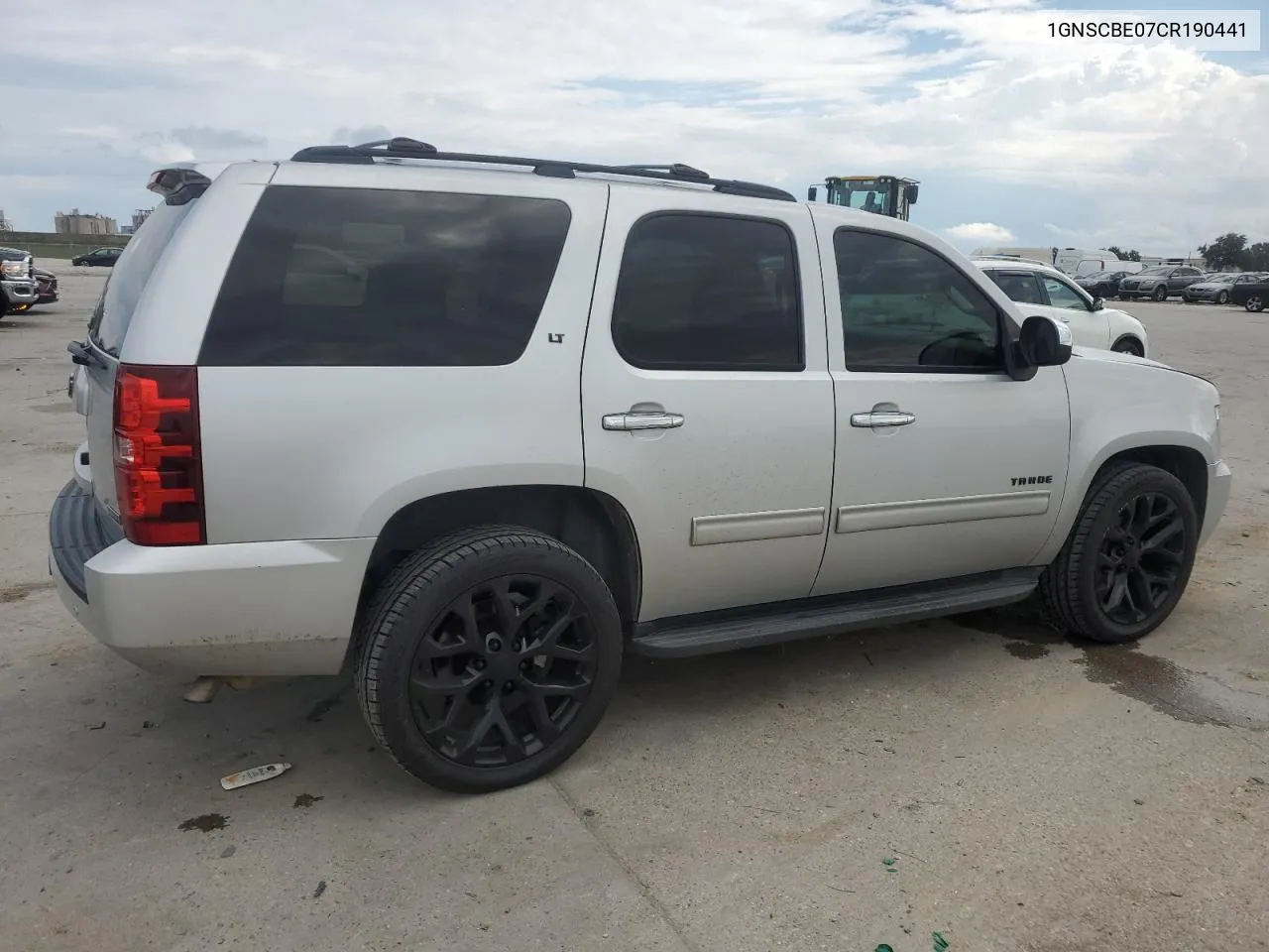 2012 Chevrolet Tahoe C1500 Lt VIN: 1GNSCBE07CR190441 Lot: 71881724