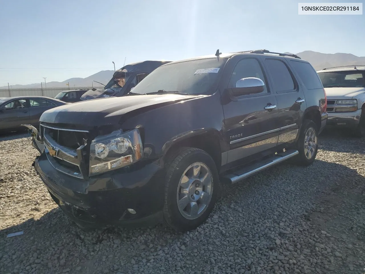 2012 Chevrolet Tahoe K1500 Ltz VIN: 1GNSKCE02CR291184 Lot: 72545584