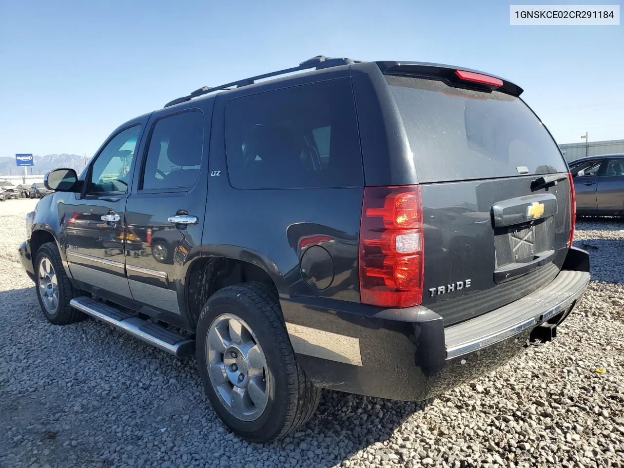 2012 Chevrolet Tahoe K1500 Ltz VIN: 1GNSKCE02CR291184 Lot: 72545584